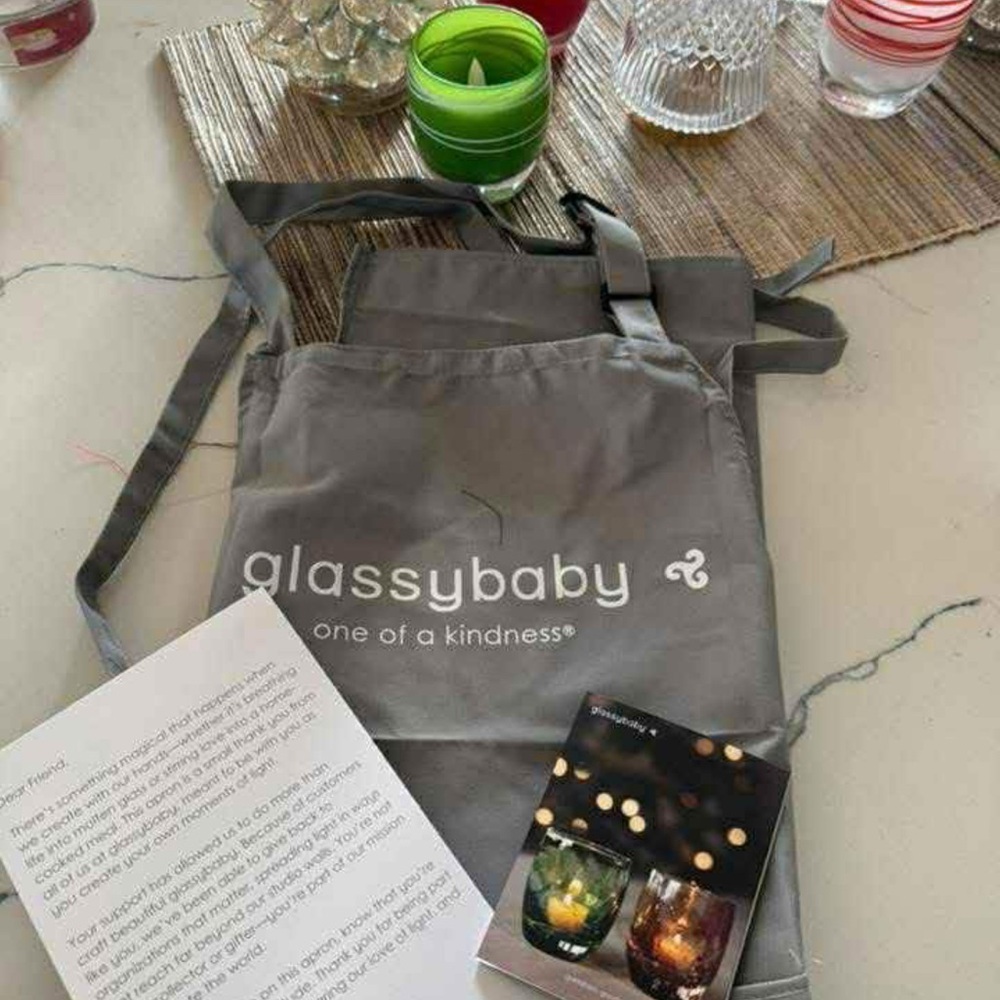 glassybaby apron